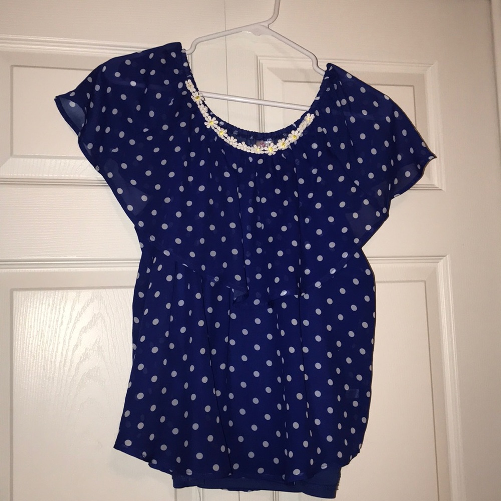 Polka Dotted blouse